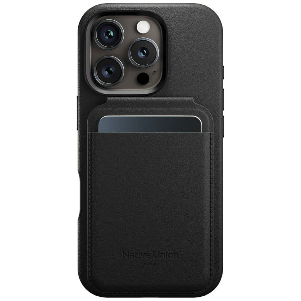 Чохол для пластикових карток Native Union Active Wallet Stand Magnetic Black (ACT-BLK-WAL)