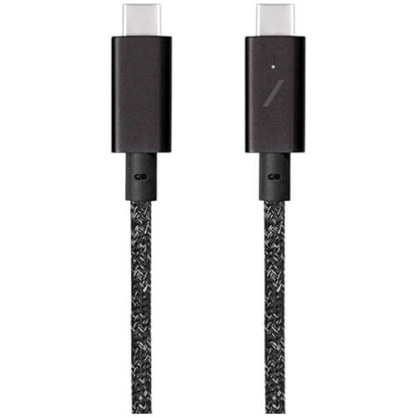 Кабель Native Union Belt Cable USB-C to USB-C Pro 240W Cosmos Black (2.4 m) (BELT-PRO2-COS-NP)