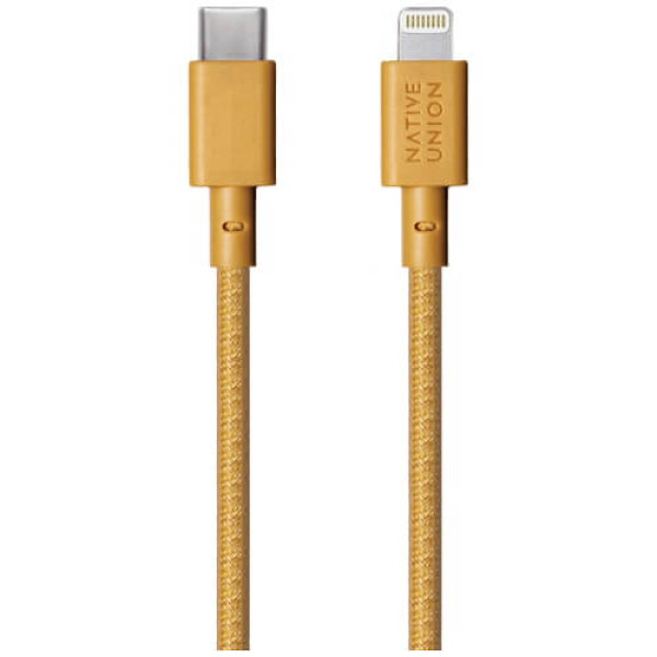 Кабель Native Union Belt Cable USB-C to Lightning Kraft (1.2 m) (BELT-CL-KFT-2-NP)