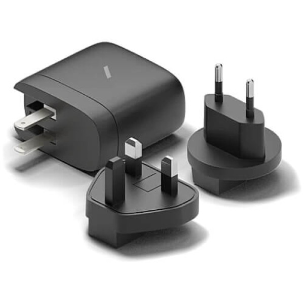 Мережевий зарядний пристрій Native Union Fast GaN Charger PD 67W 3 Ports Black (FAST-PD67-BLK-2CA)