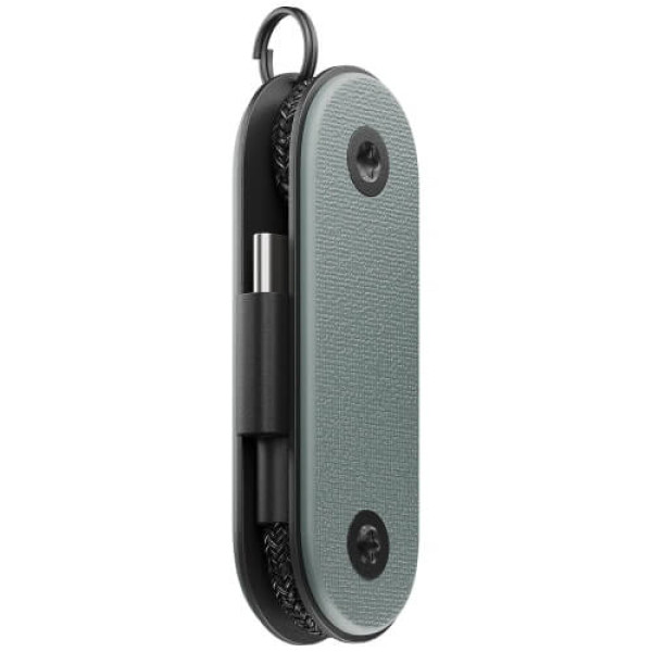 Кабель Native Union Pocket Cable USB-C to USB-C Slate Green (POCK-C-GRN-NP)