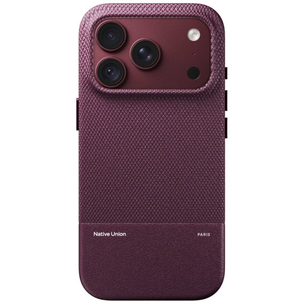 Чохол Native Union (RE) Classic Case Burgundy for iPhone 18 Pro Max/17 Pro Max (RECLA-BGY-NP26PM)