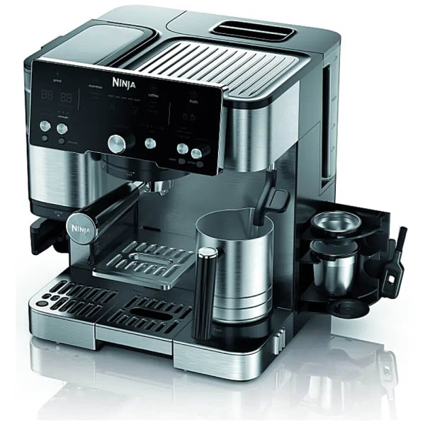 Ріжкова кавоварка еспресо NINJA Luxe Cafe Essential ES501EU