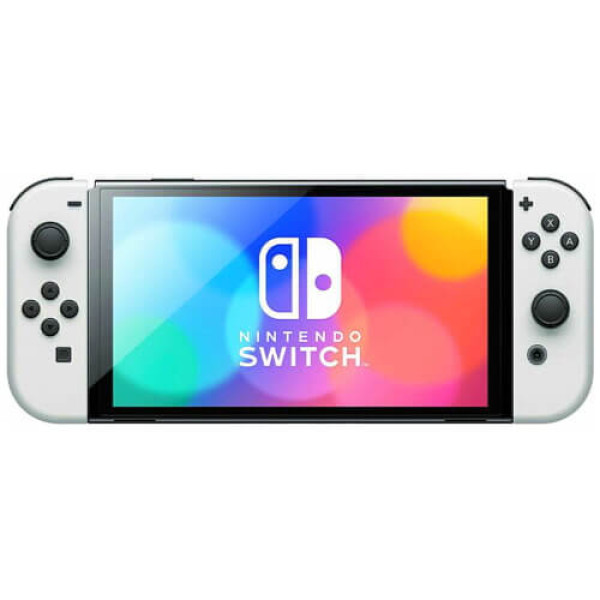 Портативна ігрова приставка Nintendo Switch OLED with White Joy-Con Гарантія 3 міс.