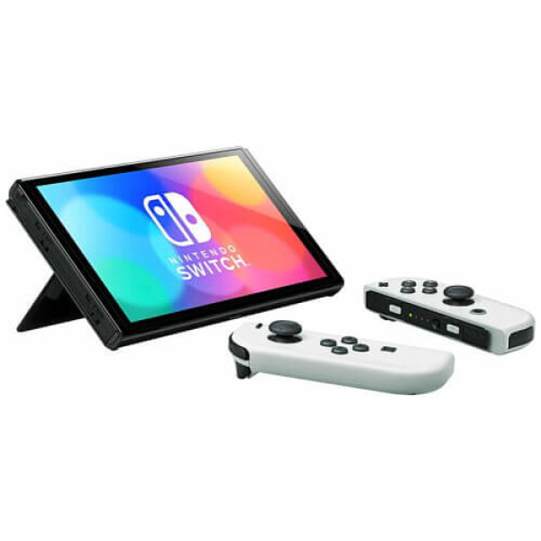 Портативна ігрова приставка Nintendo Switch OLED with White Joy-Con Гарантія 3 міс.