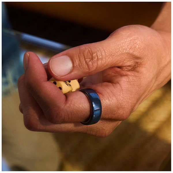 Смарт-кільце Oura Ring 4 Ceramic Midnight Size 6 (JZ90-57455-06)