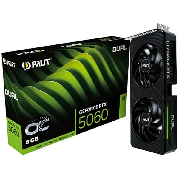 Відеокарта Palit GeForce RTX 5060 OC (NE75060S19P1-GB2063D)
