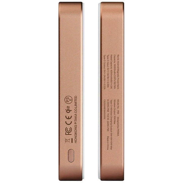 Зовнішній акумулятор Pitaka Aramid Fiber Magnetic Power Bank Qi2 10000mAh Sunset (PBQ2502)
