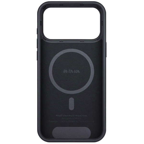 Чохол Pitaka Aramid UltraGuard Case Twill Black/Grey for iPhone 17 Pro (KI1701PB)