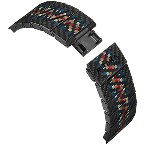 Ремінець Pitaka Carbon Fiber Watch Band Rhapsody for Apple Watch 49/45/44mm (AWB2308)