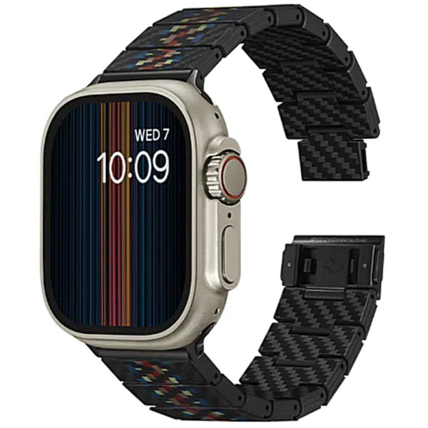 Ремінець Pitaka Carbon Fiber Watch Band Rhapsody for Apple Watch 49/45/44mm (AWB2308)