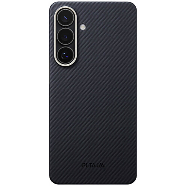 Чохол Pitaka Edge Ultra-Slim Case Classic Twill 600D Black/Grey for Samsung Galaxy S26 (KS2601)