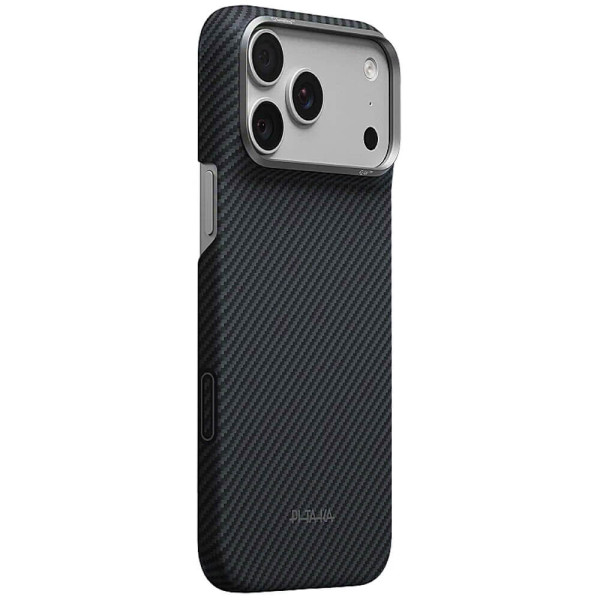Чохол Pitaka Edge Ultra-Slim Case Twill Black/Grey for iPhone 18 Pro Max/17 Pro Max (KI1801PM)