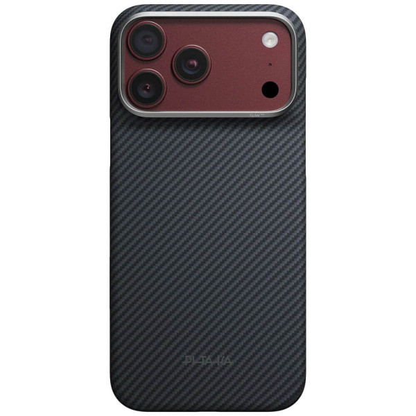 Чохол Pitaka Edge Ultra-Slim Case Twill Black/Grey for iPhone 18 Pro/17 Pro (KI1801P)