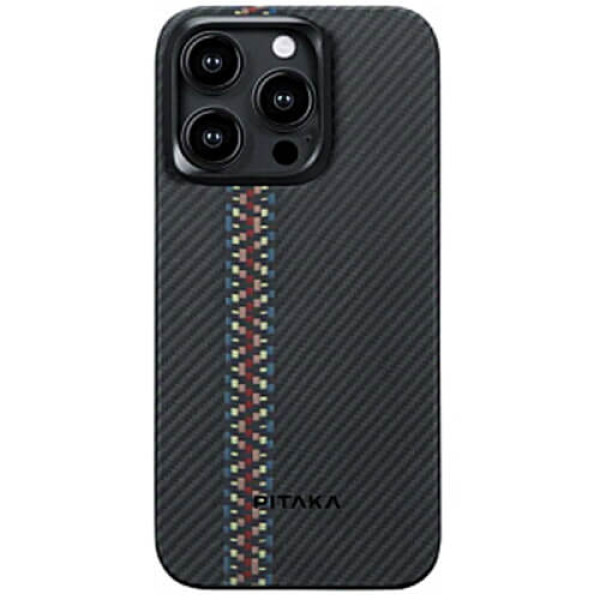 Чохол-накладка Pitaka MagEZ Case 4 Fusion Weaving Rhapsody for iPhone 15 Pro (FR1501P)