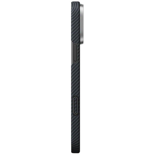 Чохол-накладка Pitaka Ultra-Slim Case Classic Twill 600D Black/Grey PitaTap for iPhone 16 Pro Max (KI1602PAM)