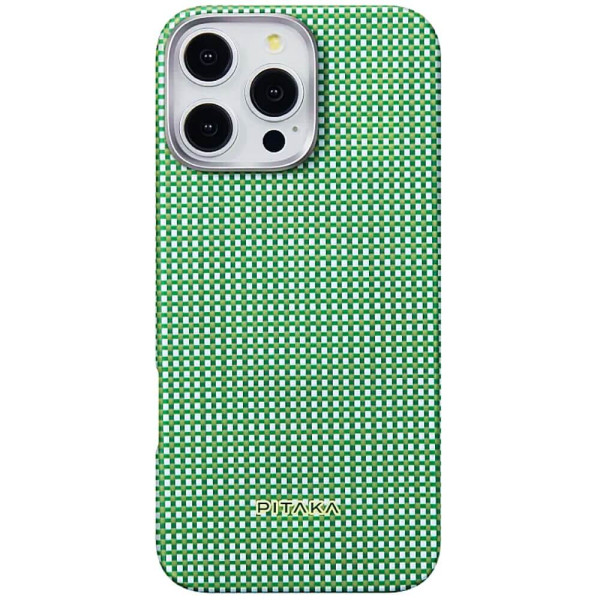 Чохол-накладка Pitaka Ultra-Slim Case Classic Forest Green for iPhone 16 Pro Max (KI1602PFOR)