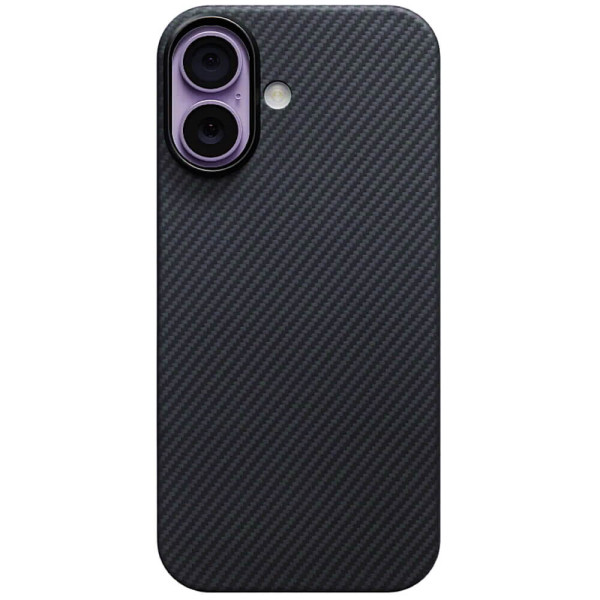 Чохол Pitaka Ultra-Slim Case Twill Black/Grey for iPhone 17 (KI1701)