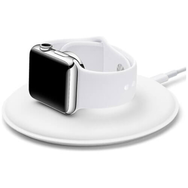 Бездротовий зарядний пристрій для Apple Watch Magnetic Charging Dock White (MLDW2)