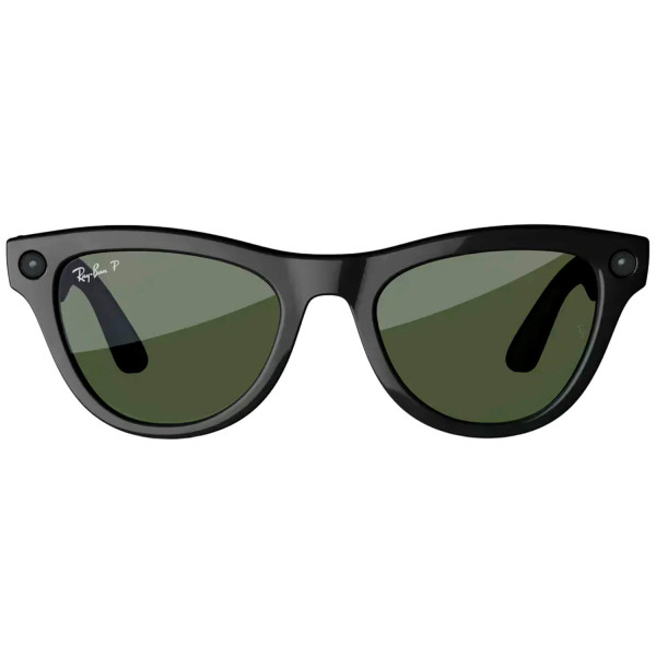 Смарт-окуляри Ray-Ban Meta Skyler Shiny Black Frame/Green Lenses (RW4010 601/9A 52)