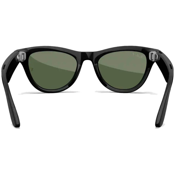 Смарт-окуляри Ray-Ban Meta Skyler Shiny Black Frame/Green Lenses (RW4010 601/9A 52)