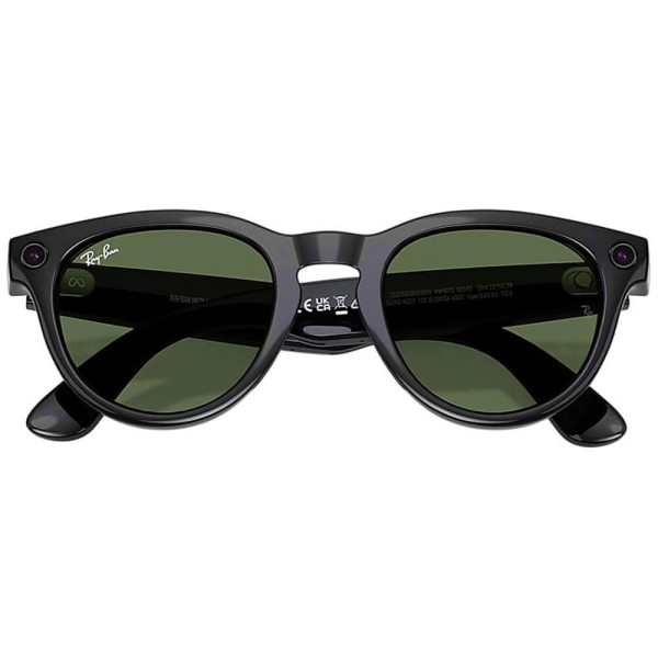 Смарт-окуляри Ray-Ban Meta Headliner Gen 2 Standard Shiny Black Frame/G-15 Green Lenses (RW4013 601/71 50-23)