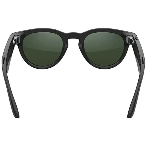 Смарт-окуляри Ray-Ban Meta Headliner Gen2 HighBridge Fit Shiny Black/Clear-Graphite Green Transitions (RW4013 601/1M 50-23)