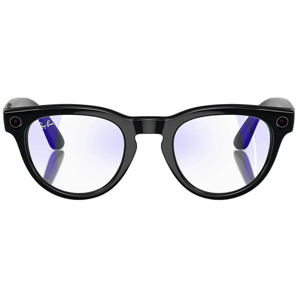 Смарт-окуляри Ray-Ban Meta Headliner Shiny Black Frame/Clear Lenses (RW4009 601/SB 50-23)