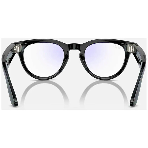 Смарт-окуляри Ray-Ban Meta Headliner Shiny Black Frame/Clear Lenses (RW4009 601/SB 50-23)