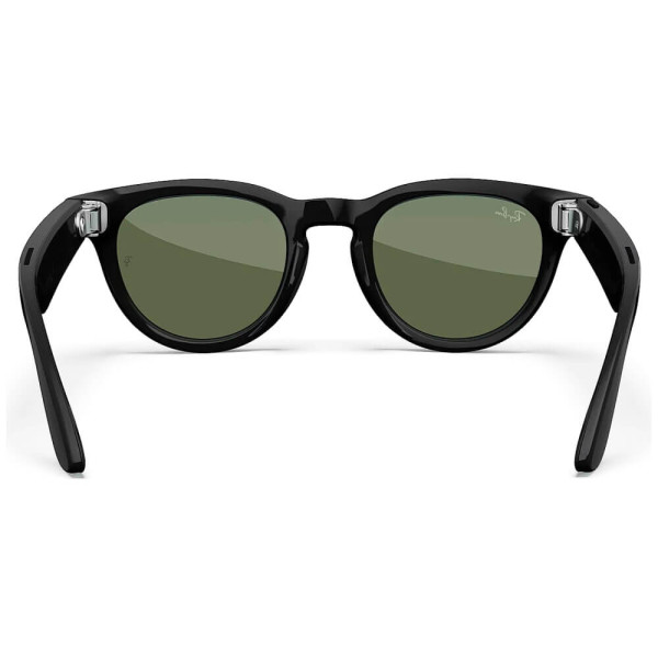 Смарт-окуляри Ray-Ban Meta Headliner Shiny Black Frame/Green Lenses (RW4009 601/9A 50-23) (Уцінка)