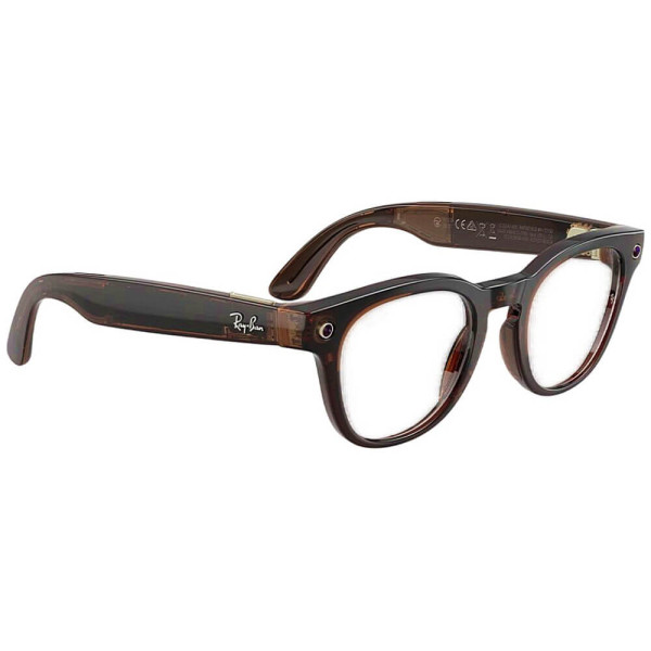 Смарт-окуляри Ray-Ban Meta Scriber Optics Gen 2 Transparent Umber Frame with Demo Lens (RW7002 8532 49-22)