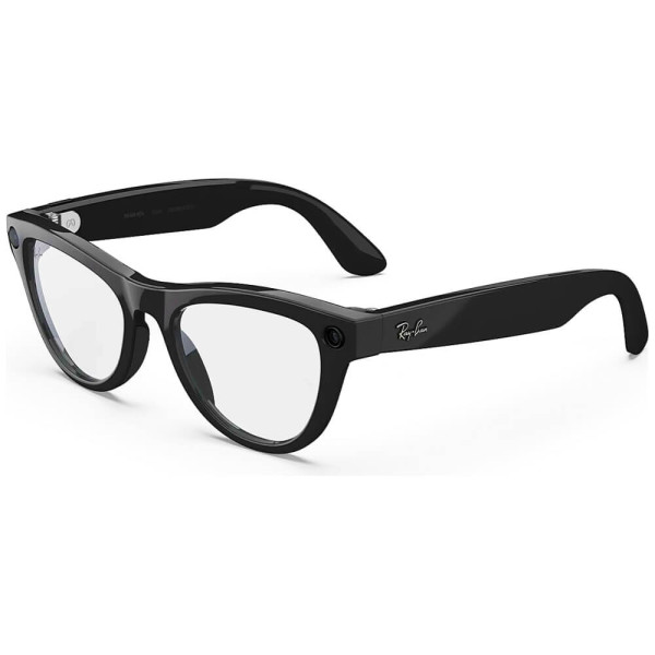 Смарт-окуляри Ray-Ban Meta Skyler Gen 2 Standard Shiny Black Frame/Clear Lenses (RW4014 601/SB 52-20)