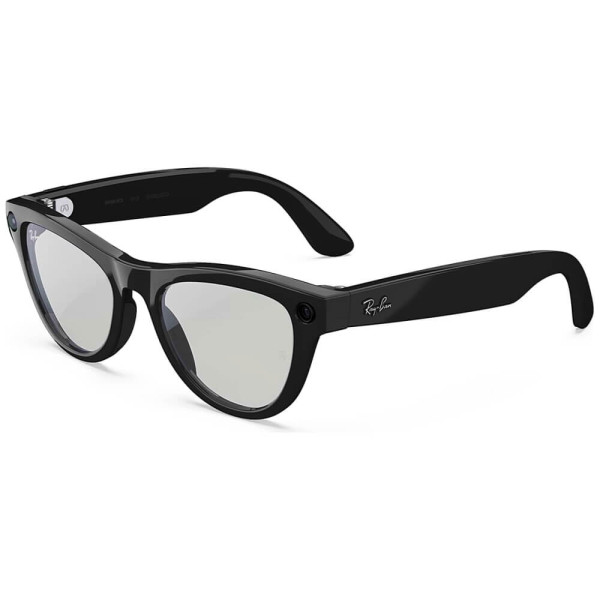 Смарт-окуляри Ray-Ban Meta Skyler Gen 2 Standard Shiny Black Frame/Graphite Green Transit.Lenses (RW4014 601/1M 52-20)