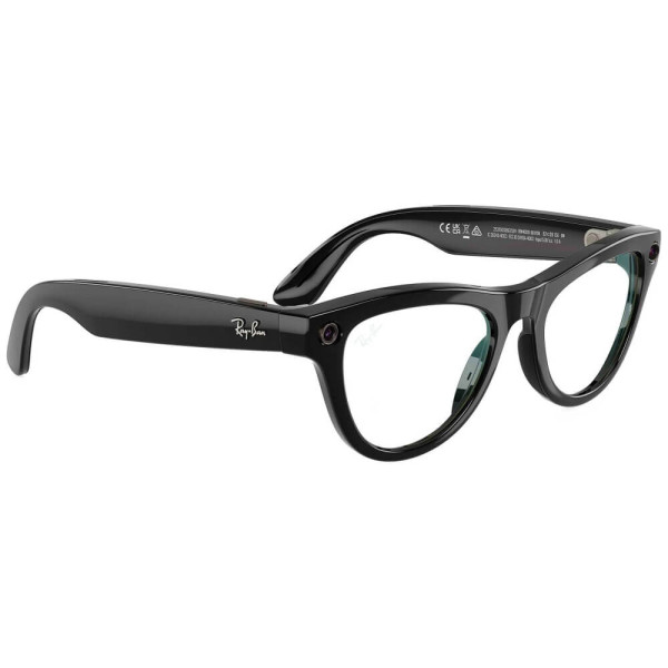 Смарт-окуляри Ray-Ban Meta Skyler Standard Shiny Black/Clear (RW4010 601/SB 52-20)
