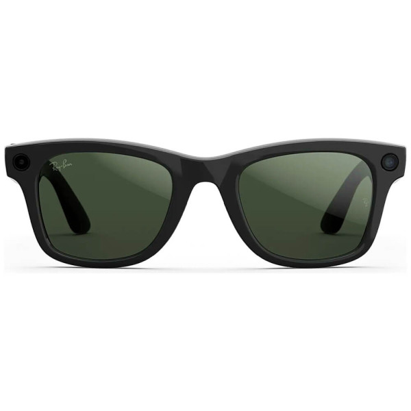 Смарт-окуляри Ray-Ban Meta Wayfarer Gen 2 Large Shiny Black Frame/Clear to Graphite Green Transit.Lens. (RW4012 601/1M 53-22)
