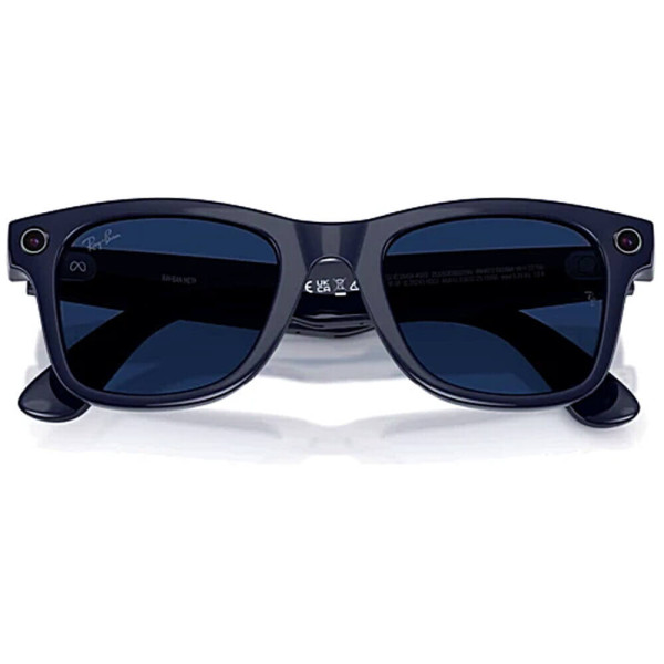 Смарт-окуляри Ray-Ban Meta Wayfarer Gen 2 Shiny Cosmic Blue/Clear Sapphire (RW4012 6628/MF 50-23)