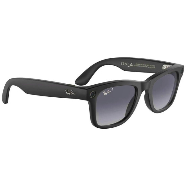 Смарт-окуляри Ray-Ban Meta Wayfarer Matte Black/Graphite (RW4008 601ST3 53-22)