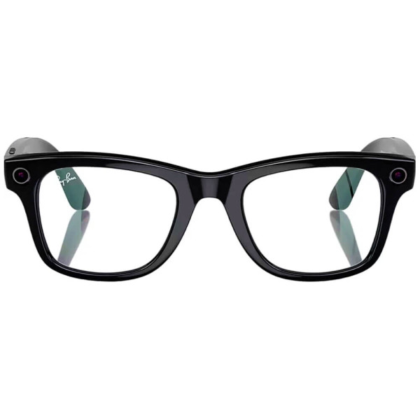 Смарт-окуляри Ray-Ban Meta Wayfarer Shiny Black Frame Clear Lenses (RW4006 601/SB 50-22)