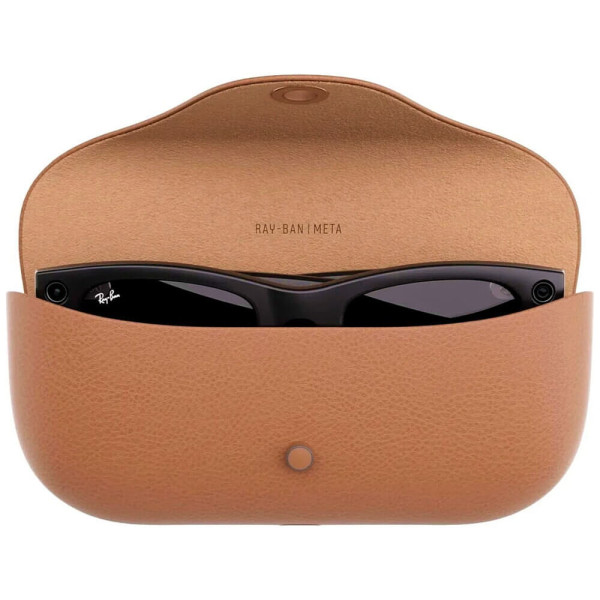 Смарт-окуляри Ray-Ban Meta Wayfarer Shiny Matte Black/Clear to Graphite Green Transitions (RW4006 601S1M 50-22)