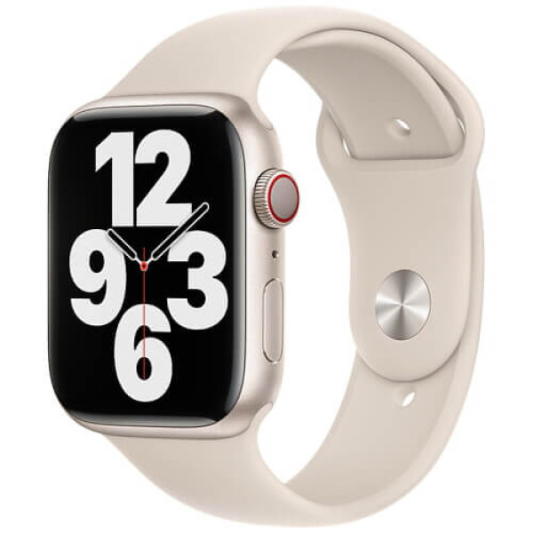 Ремінець Apple Watch 45/44/42mm Starlight Sport Band M/L (MT3K3)
