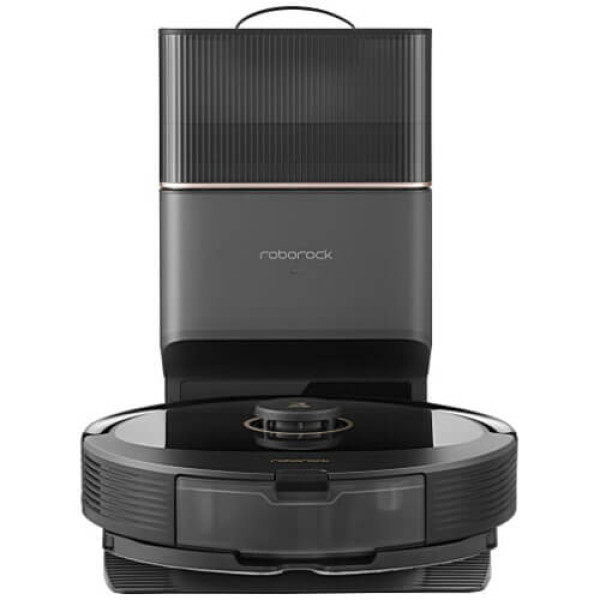 Робот-пилосос з вологим прибиранням RoboRock Q8 Max Plus Black (Q8MP52-00) ГАРАНТІЯ 12 міс.