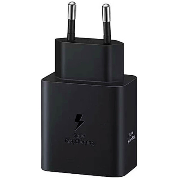 Мережевий зарядний пристрій Samsung 45W Compact Power Adapter Black (w/o cable) (EP-T4511NBEG)