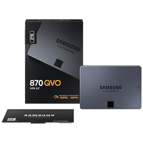 SSD-накопичувач Samsung 870 QVO 1TB (MZ-77Q1T0BW)