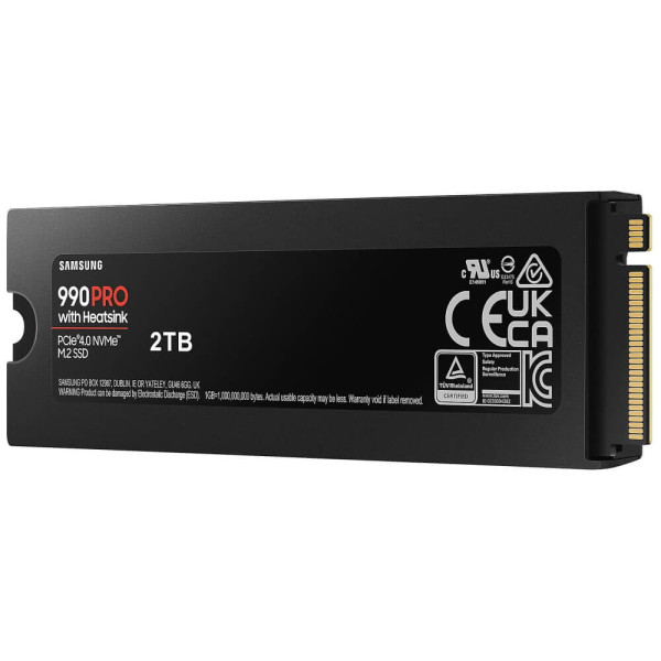 SSD-накопичувач Samsung 990 PRO with Heatsink 2TB (MZ-V9P2T0GW)