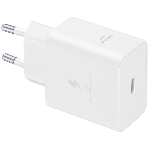 Мережевий зарядний пристрій Samsung 45W PD Compact Power Adapter (w/o cable) Black (EP-T4510NBE)