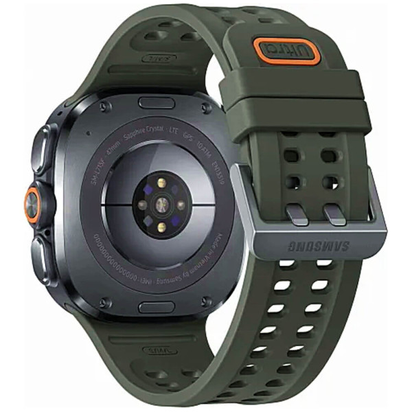 Samsung Galaxy Watch Ultra2 Titanium Silver 47mm LTE Marine Band Black S/M/L (SM-L715FZSA) ГАРАНТІЯ 3 міс.