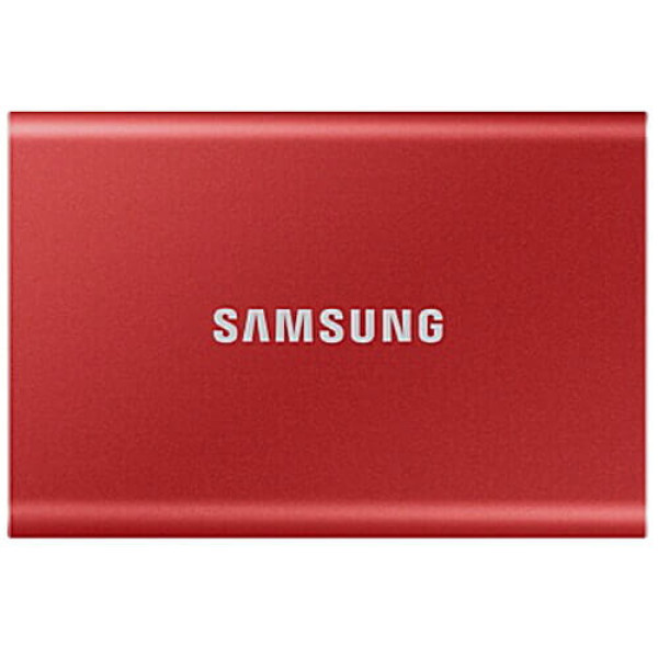 SSD-накопичувач Samsung Portable SSD T7 500GB USB 3.2 Type-C (MU-PC500R/WW) Red UA