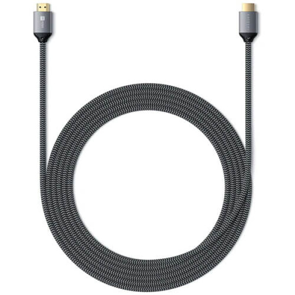 Кабель Satechi 8K HDMI Ultra High Speed Cable Space Gray (ST-8KHC2MM)