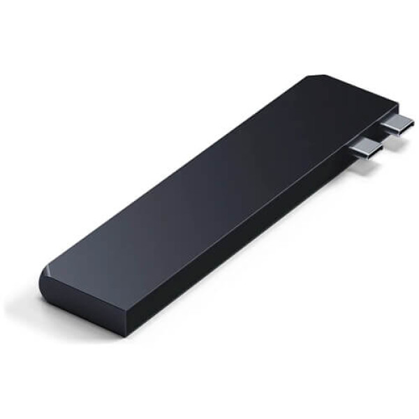 Хаб Satechi Aluminum USB-C Pro Hub Slim Adapter Midnight (ST-HUCPHSD)