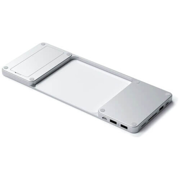 Хаб Satechi Aluminum USB-C Slim Dock for iMac 24'' Silver (ST-UCISDS)
